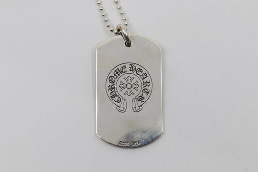 Chrome Hearts NYC Fuck You Dog Tag