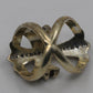 Chrome Hearts Silver Infinity Ring with Pave Diamonds Size 10 | AVNTGRDNY NYC