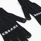 Chrome Hearts Gloves Black Size Medium