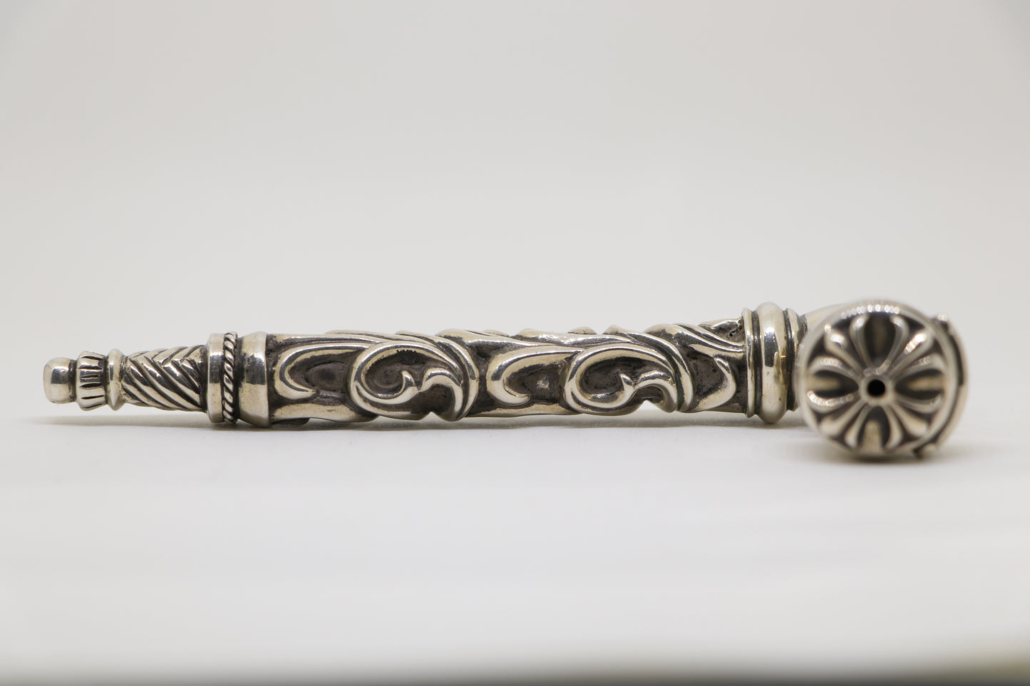 Chrome Hearts Filigree Pipe Sterling Silver .925 | AVNTGRDNY NYC