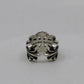 Chrome Hearts Double Floral Ring Size 7.5