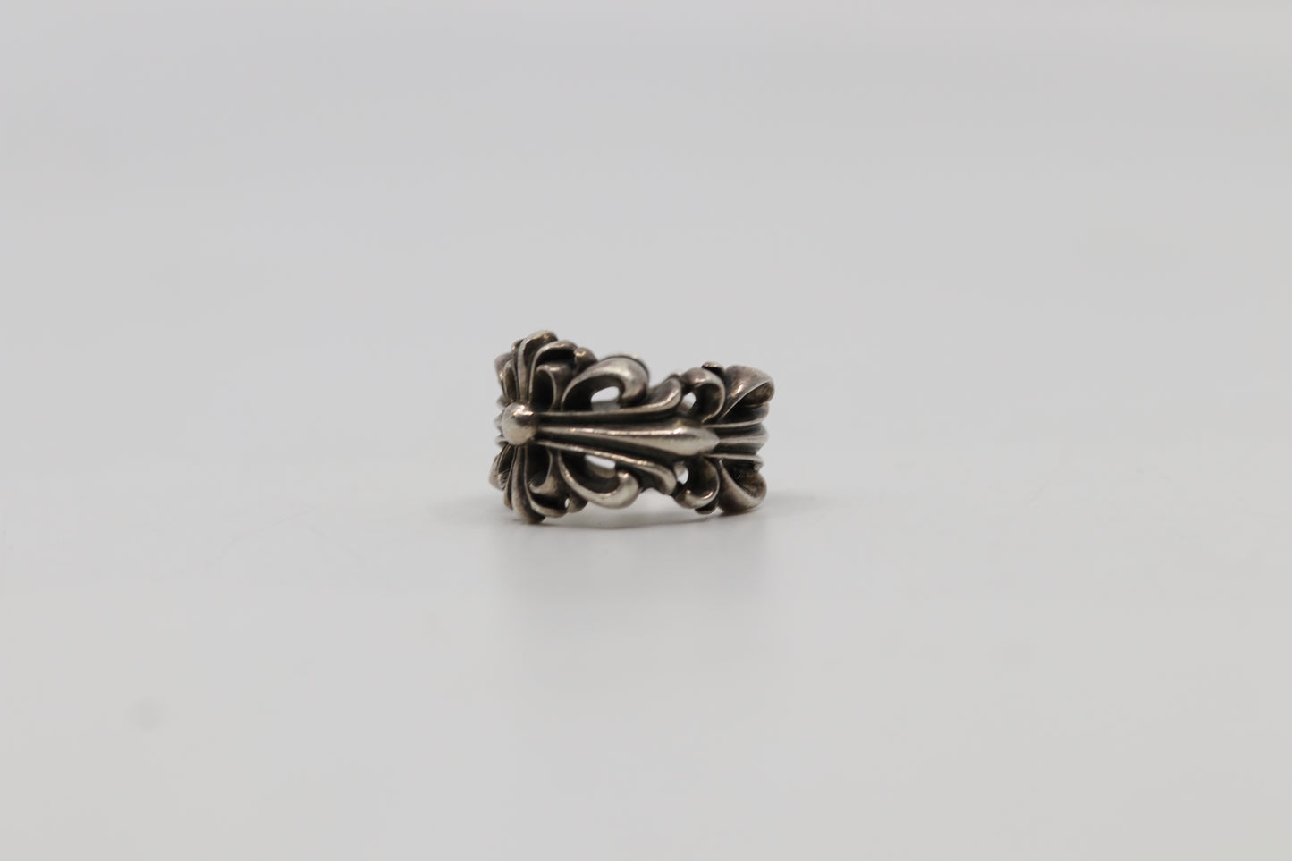 Chrome Hearts Double Floral Ring Size 7.5