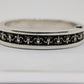 Chrome Hearts Fleur Narrow V Band Bangle Sterling Silver | AVNTGRDNY NYC