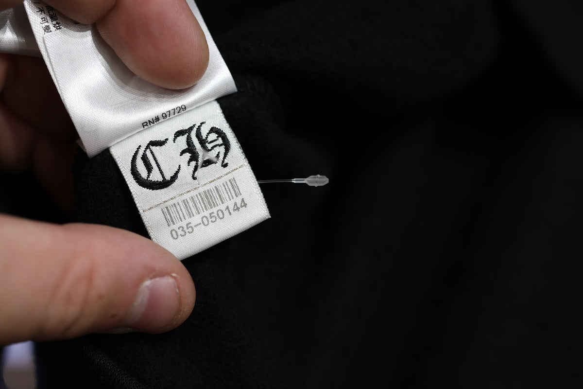 Chrome Hearts Neck Logo Crewneck Black Size L| AVNTGRDNY NYC