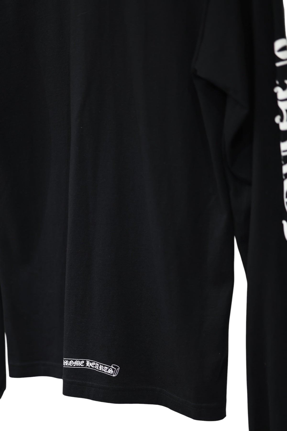 Chrome Hearts Neck Logo Long Sleeve T-Shirt Black Size M| AVNTGRDNY NYC