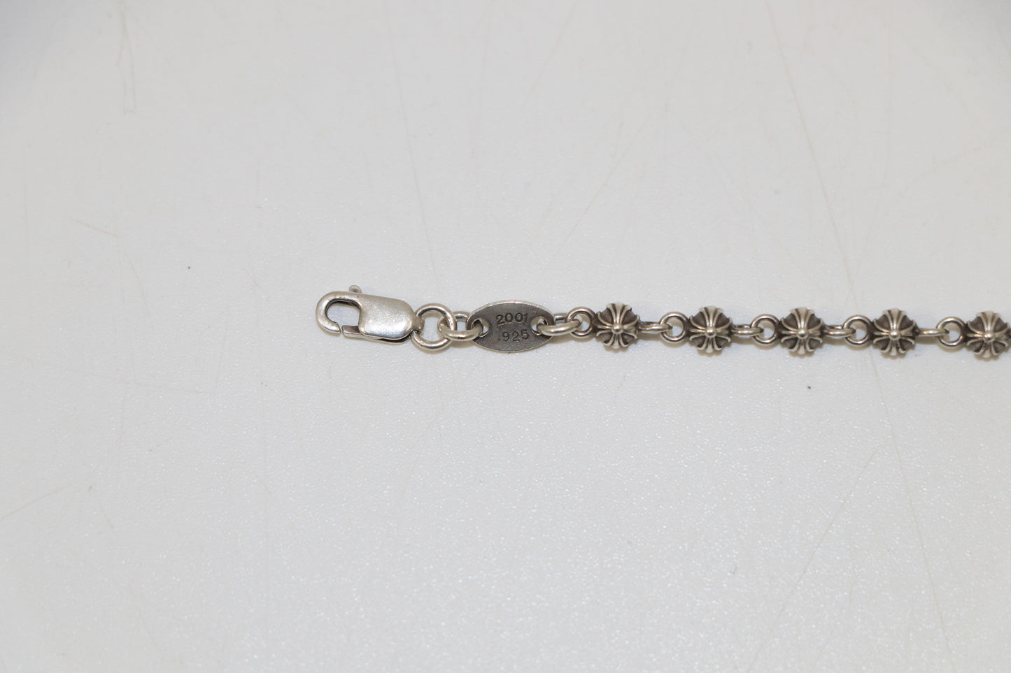 Chrome Hearts Ball Bead Bracelet 8” .925 Sterling Silver | AVNTGRDNY NYC