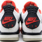 Air Jordan 4 Fire Red Size 9