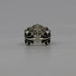 Chrome Hearts Double Floral Ring Size 7.5