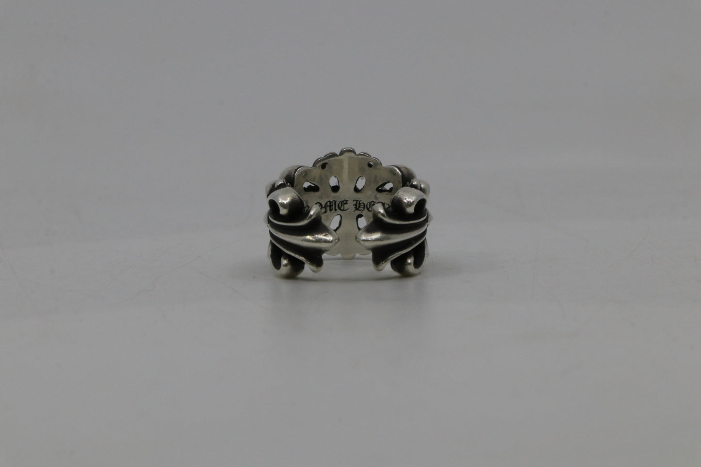 Chrome Hearts Double Floral Ring Size 7.5