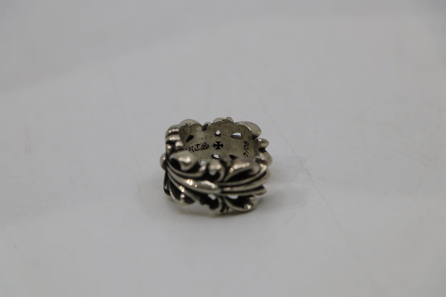 Chrome Hearts Double Floral Ring Size 5