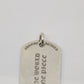 Chrome Hearts RS3 Dog Tag Pendant Sterling Silver | AVNTGRDNY NYC