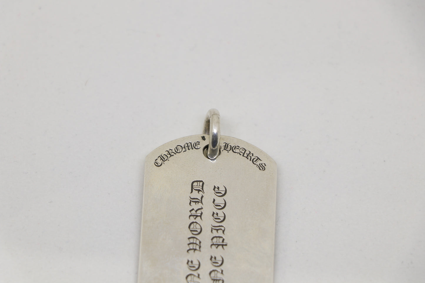 Chrome Hearts RS3 Dog Tag Pendant Sterling Silver | AVNTGRDNY NYC