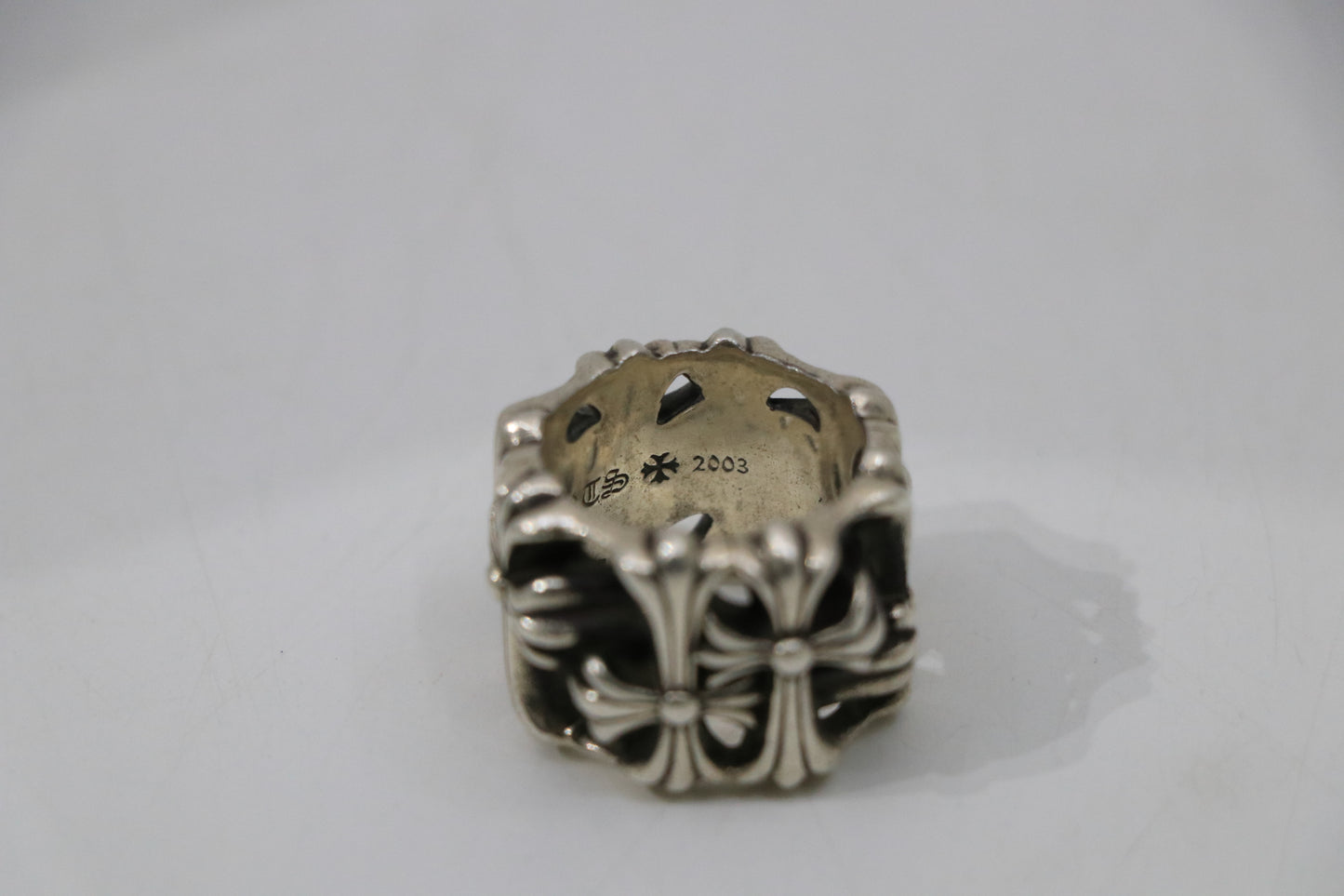 Chrome Hearts Square Cemetery Ring Size 9.5