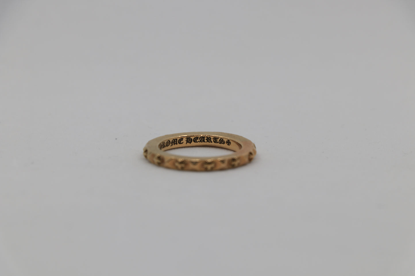 Chrome Hearts True Fucking Punk Ring 22K Gold Size 8.5 | AVNTGRDNY NYC