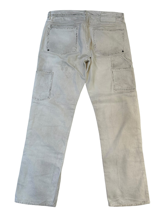 Enfants Riches Déprimés Dirty White Carpenter Pants Size 30