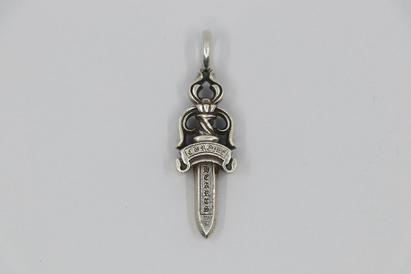 Chrome Hearts Double Dagger Pendant Sterling Silver | AVNTGRDNY NYC