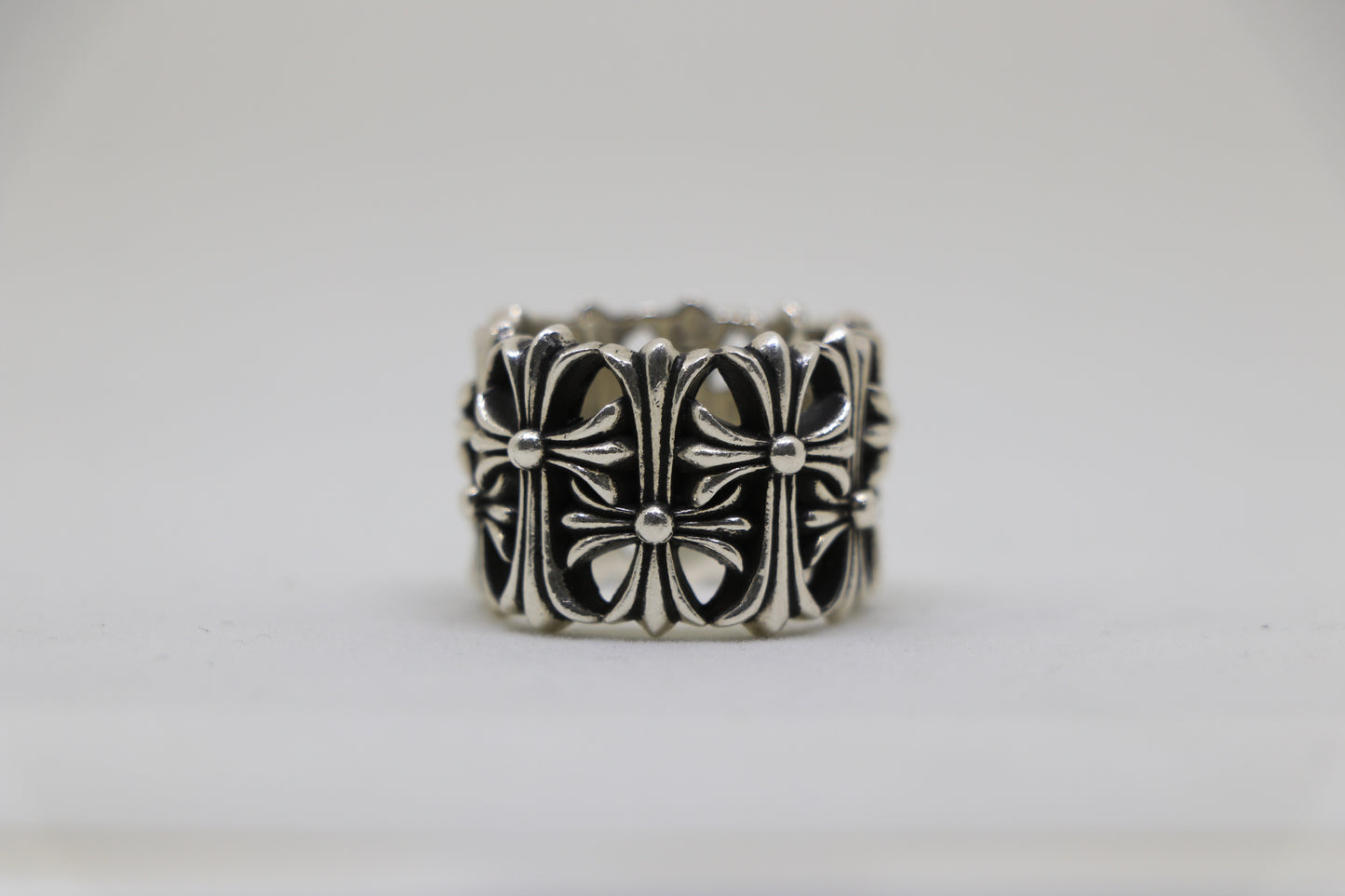 Chrome Hearts Round Cemetery Ring Size 9.5 Sterling Silver .925 | AVNTGRDNY NYC