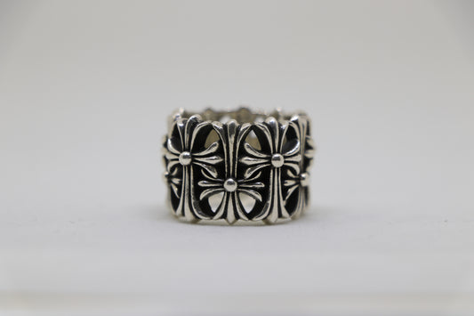 Chrome Hearts Round Cemetery Ring Size 9.5 Sterling Silver .925 | AVNTGRDNY NYC