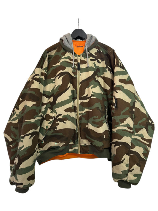 Vetements Camo Bomber Size S