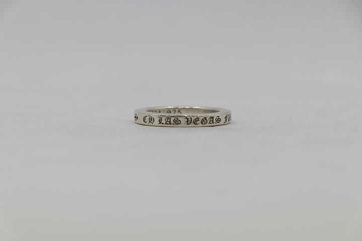Chrome Hearts Las Vegas "Fuck You" 3MM Spacer Ring Size 8| AVNTGRDNY NYC