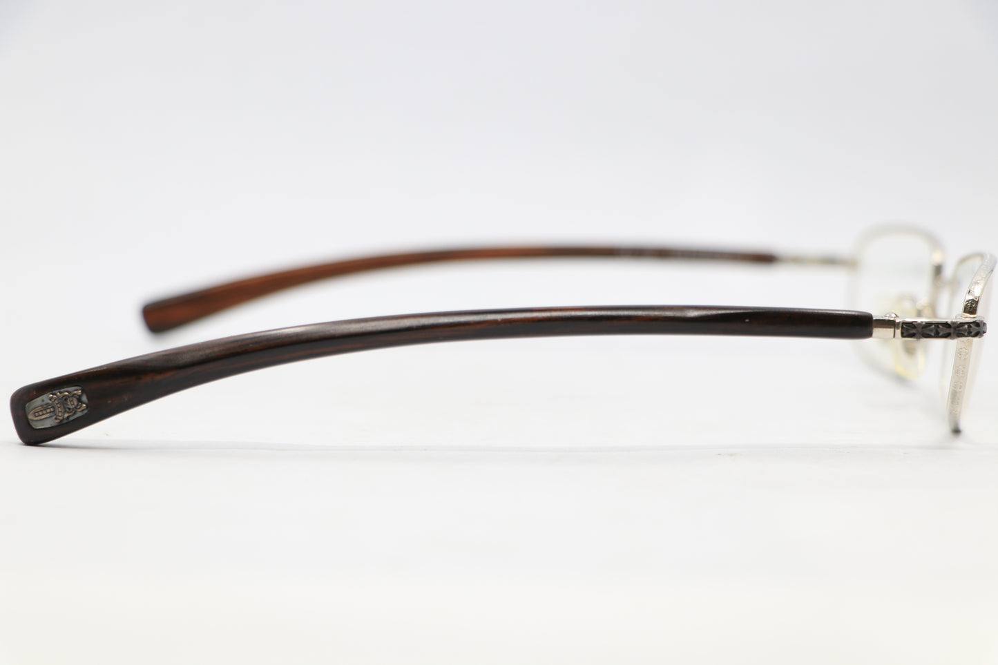 Vintage Chrome Hearts Velvedere Wood Frame Rimless Glasses| AVNTGRDNY NYC