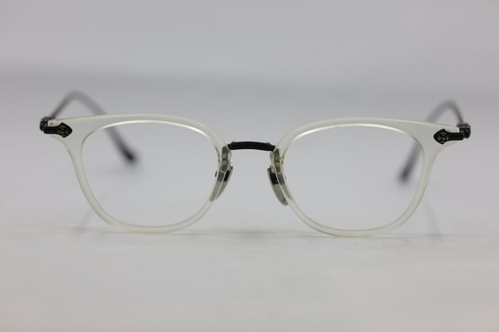 Chrome Hearts Shagass Clear Glasses Frames Only | AVNTGRDNY NYC