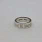 Chrome Hearts Fuck You 6MM Spacer Ring Size 6 | AVNTGRDNY NYC