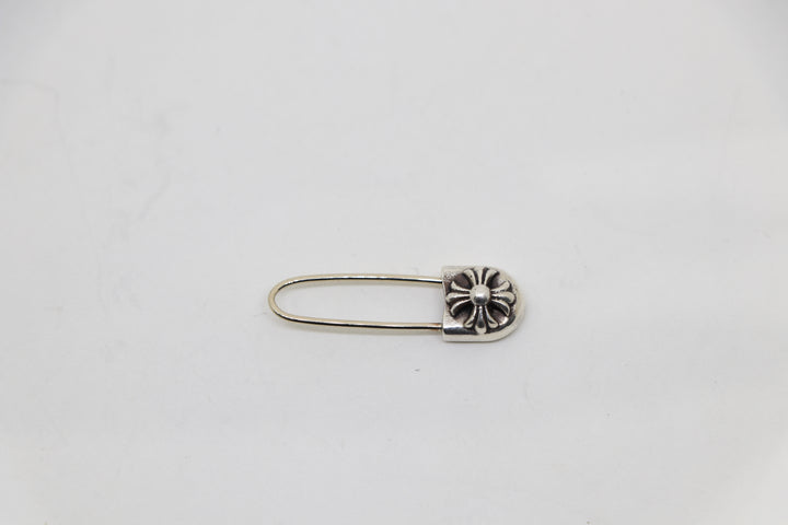 Chrome Hearts Safety Pin Earring Sterling Silver | AVNTGRDNY NYC