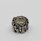 Chrome Hearts Cemetary Ring Round Size 10.5