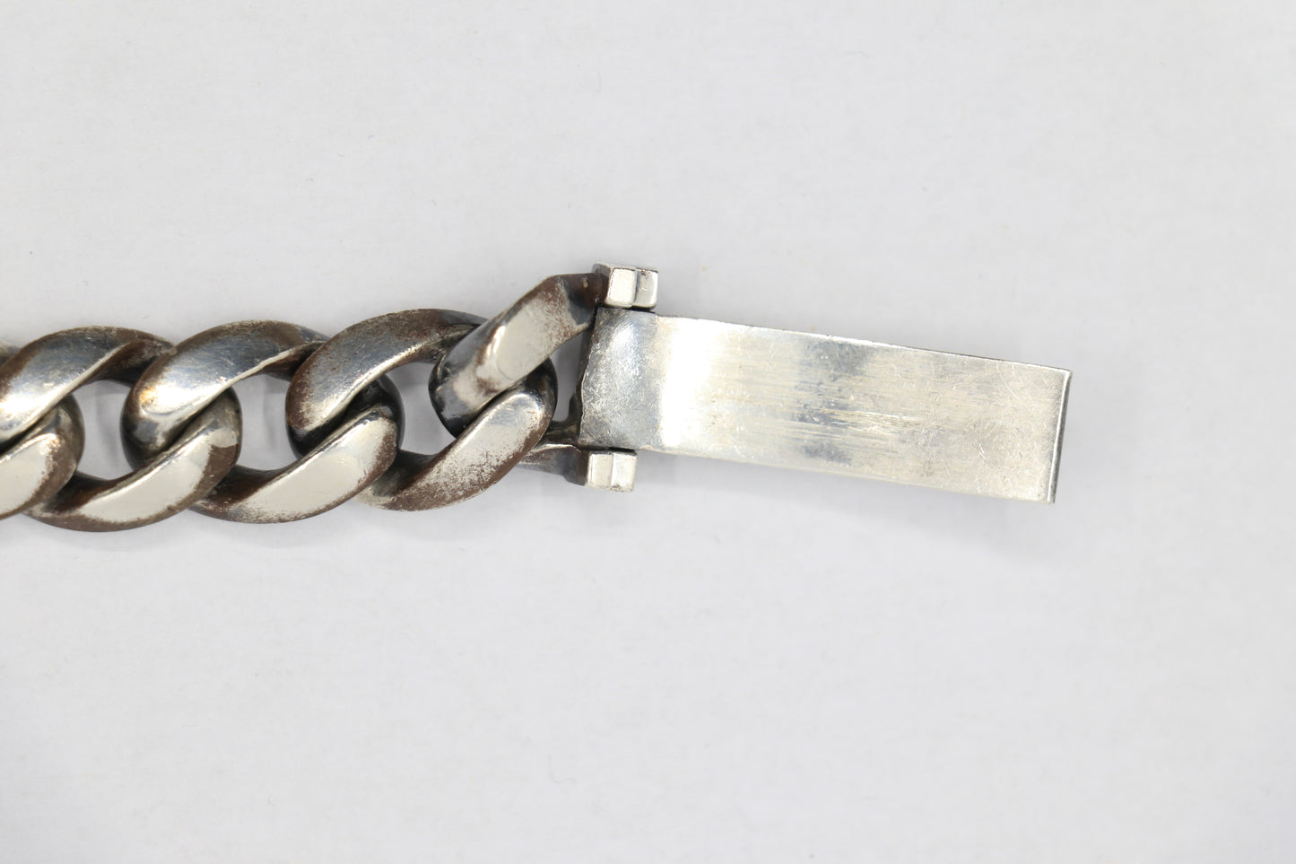 Chrome Hearts Dagger ID Bracelet Classic Link 12 Links .925 Sterling Silver – Pre-Owned | AVNTGRDNY NYC