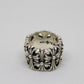 Chrome Hearts Round Cemetery Ring Size 8.5 Sterling Silver .925 | AVNTGRDNY NYC