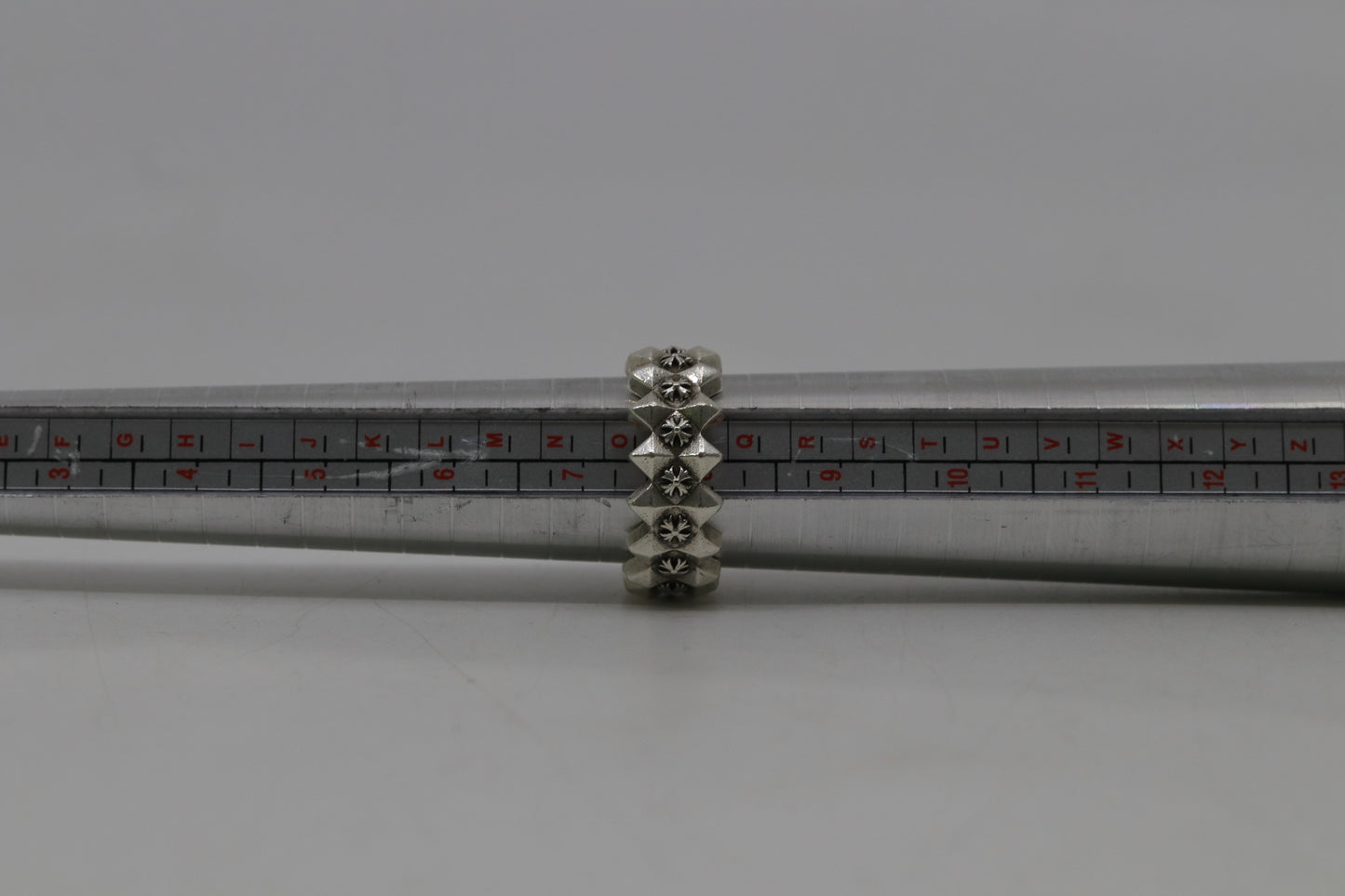 Chrome Hearts Double Pyramid Plus Ring Size 8