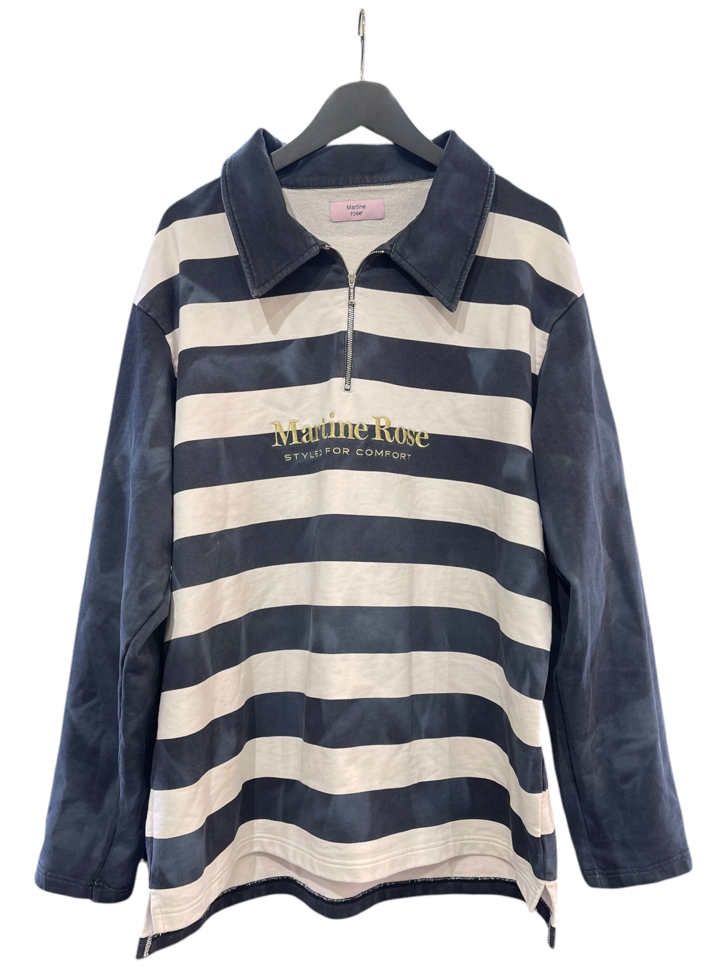 Martine Rose Quarter Zip Polo Size M