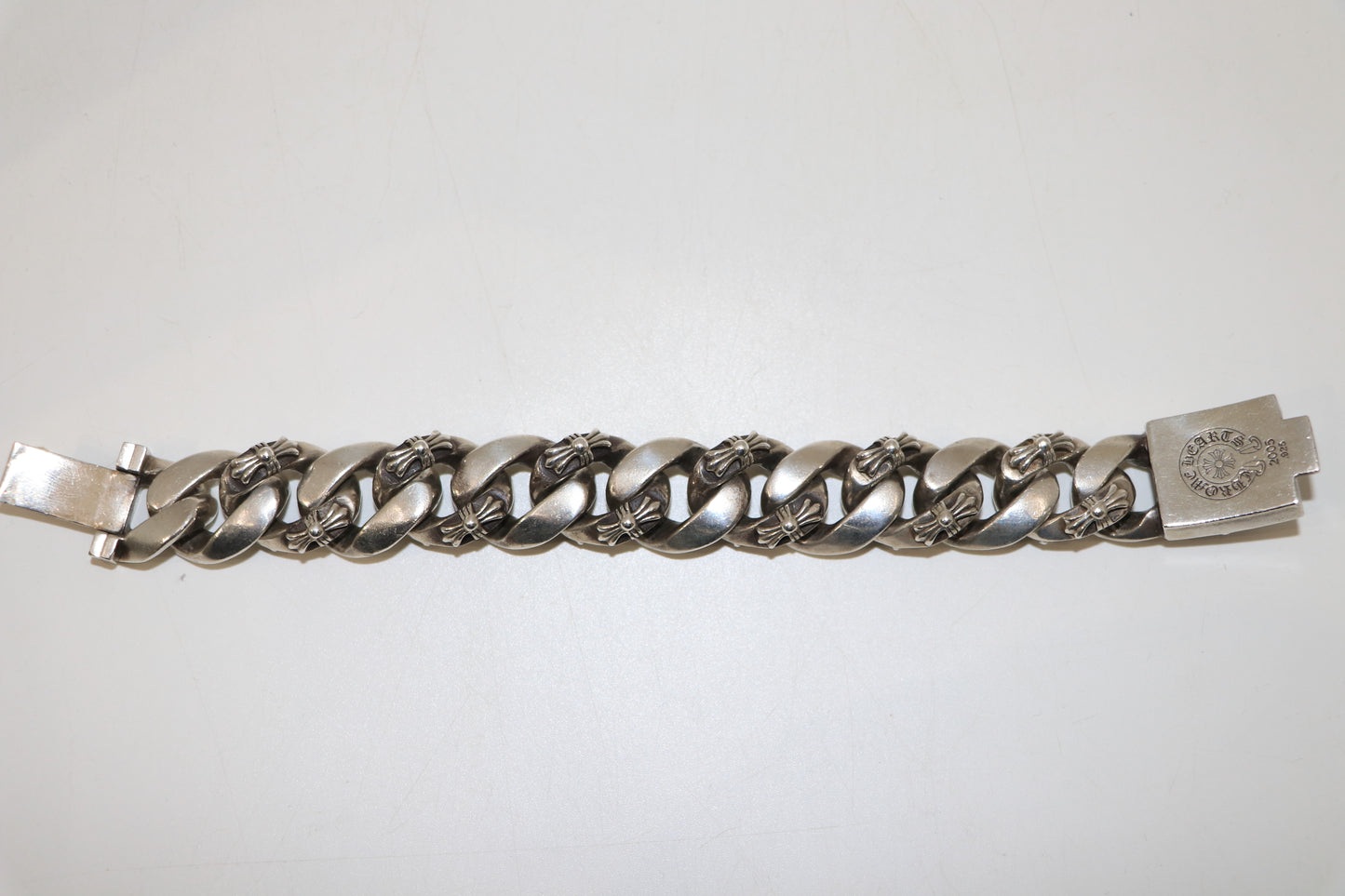 Chrome Hearts Fancy Link Box ID Bracelet 12 Link