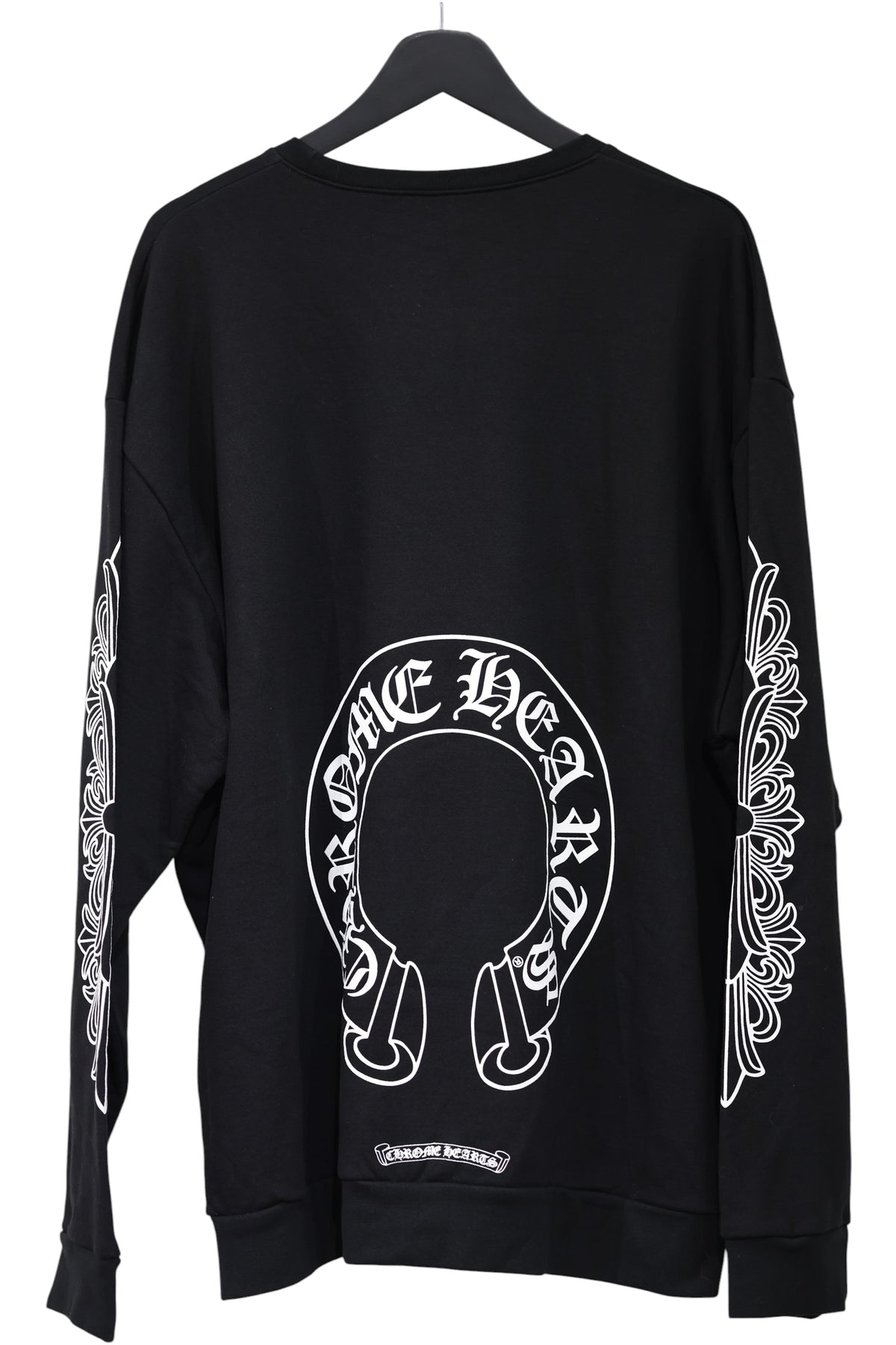 Chrome Hearts Horseshoe Floral Crewneck Black Size XXL| AVNTGRDNY NYC