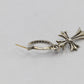 Chrome Hearts Tiny Cross Drop Earring Silver | AVNTGRDNY NYC
