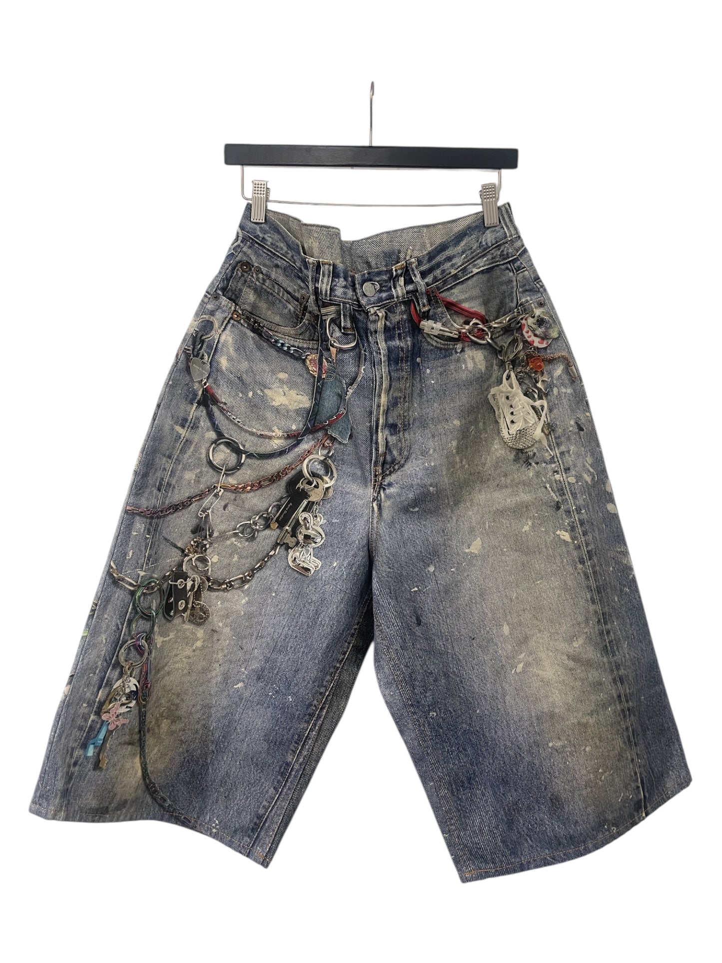 Acne Studios Trompe Baggy Fit Shorts Size 52