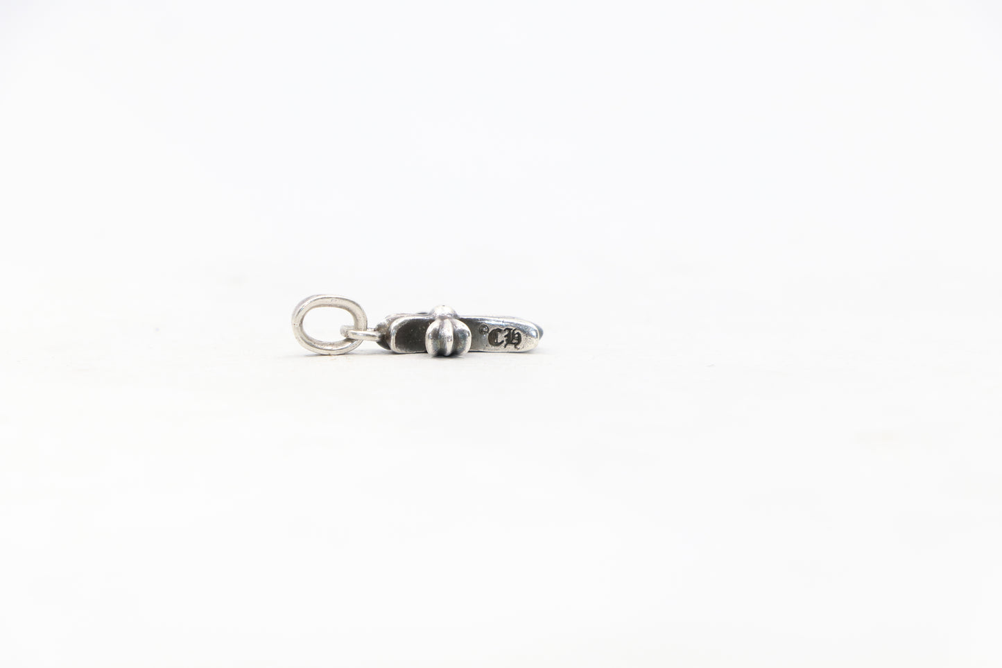 Chrome Hearts Baby Fat Charm Silver with Pavé Blue Sapphires | AVNTGRDNY NYC