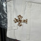 Chrome Hearts Leopard Patch Jeans Size 30
