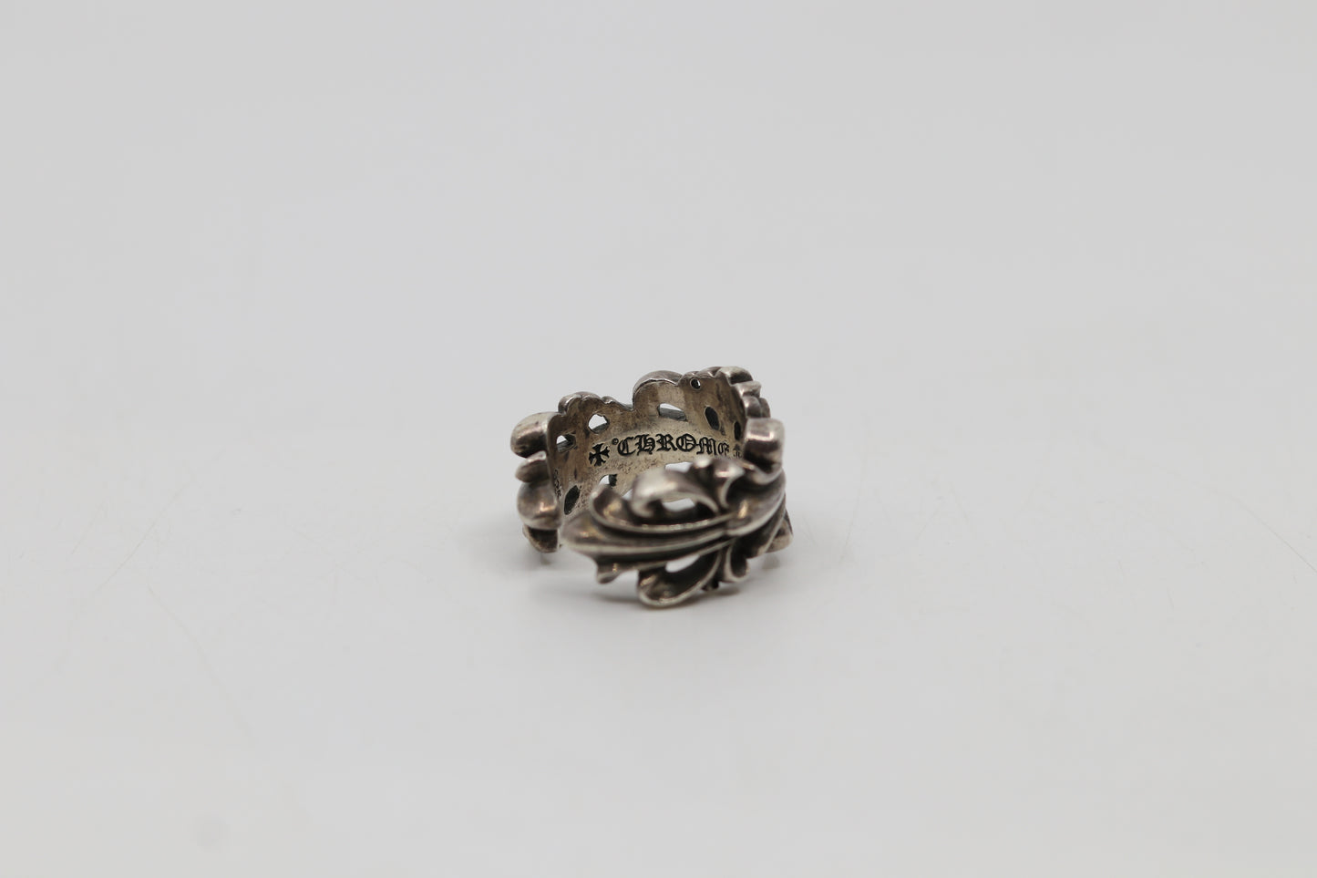 Chrome Hearts Double Floral Ring Size 7.5