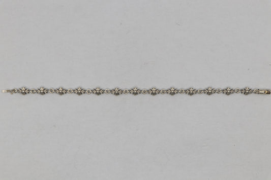 Chrome Hearts Tiny E Bracelet 13 Link Sterling Silver| AVNTGRDNY NYC
