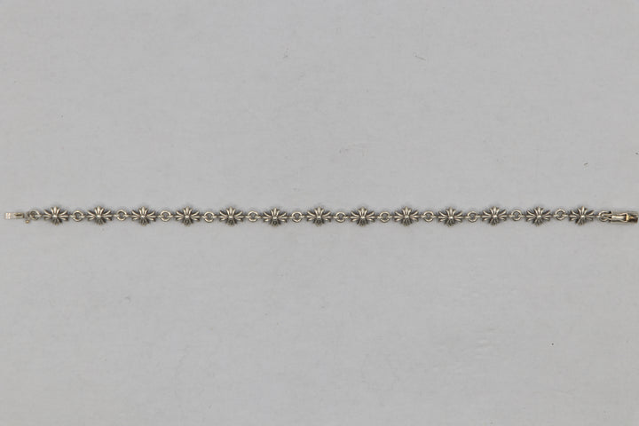 Chrome Hearts Tiny E Bracelet 13 Link Sterling Silver| AVNTGRDNY NYC