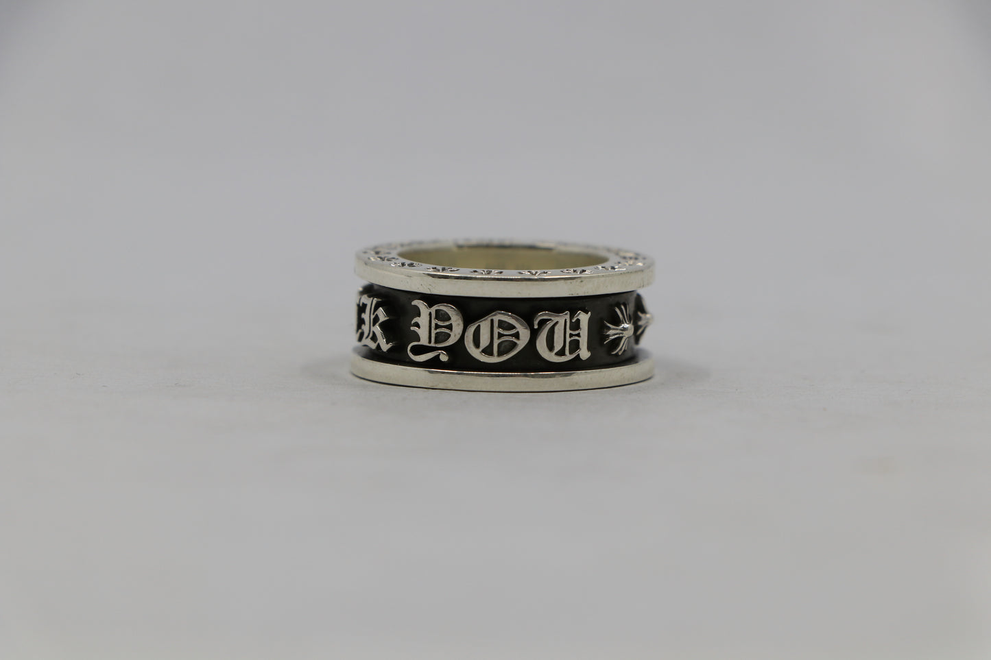 Chrome Hearts Fuck You Spinner Ring Size 9| AVNTGRDNY NYC