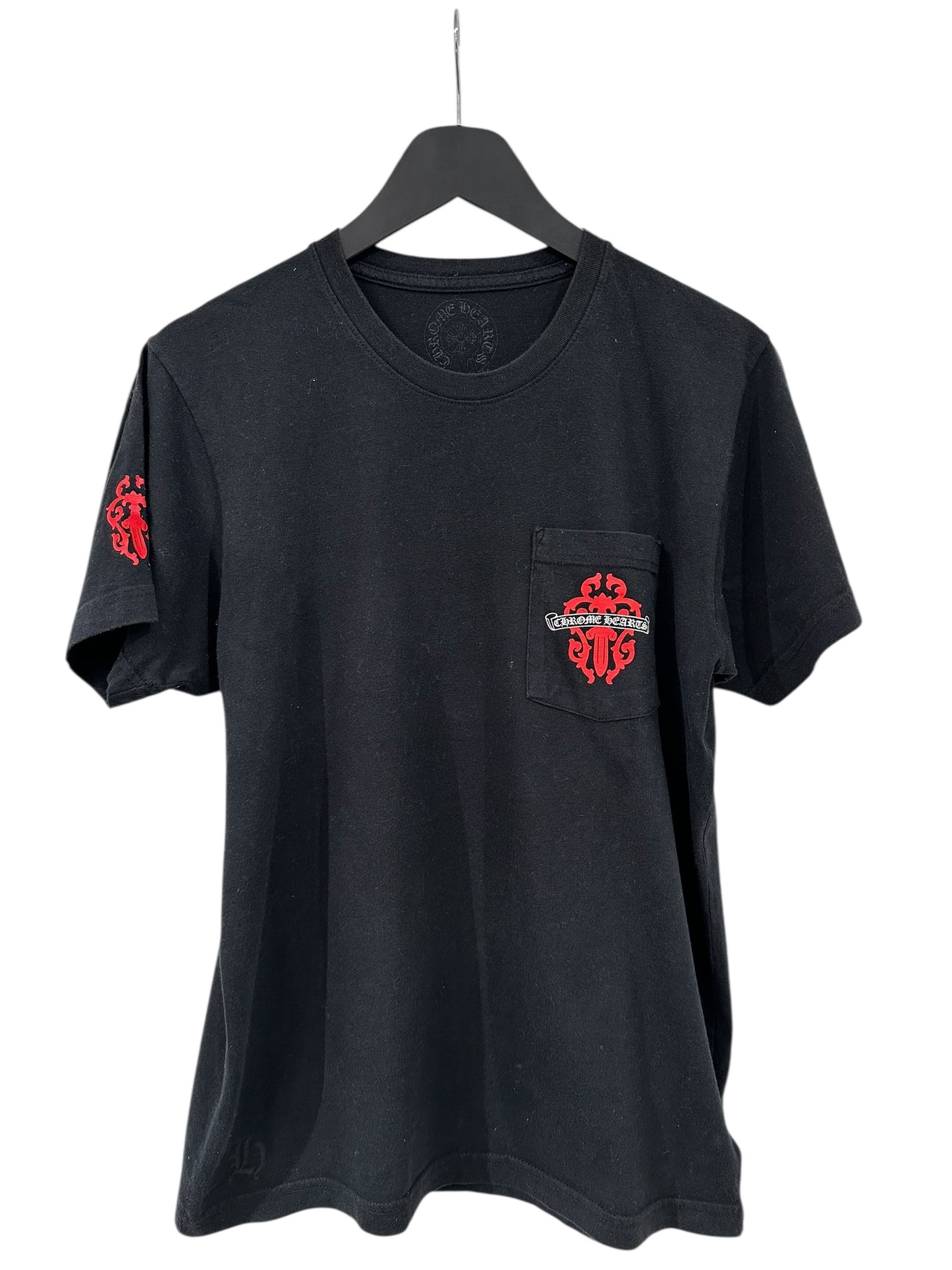 Chrome Hearts Black/Red Dagger T-Shirt Size M