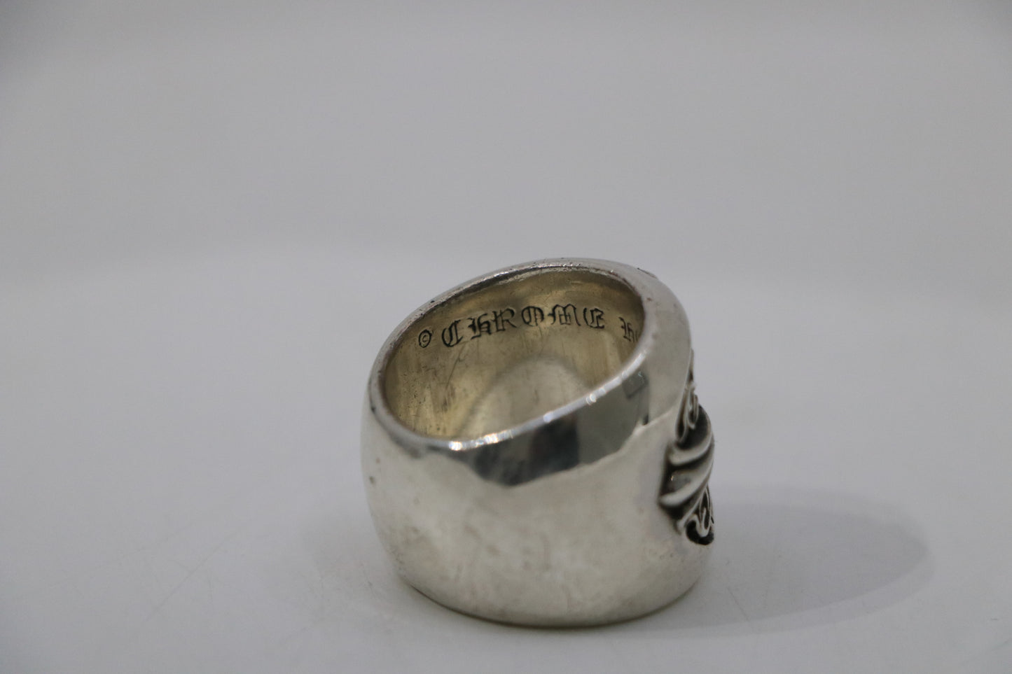 Chrome Hearts Oval Cross Ring Size 9.5