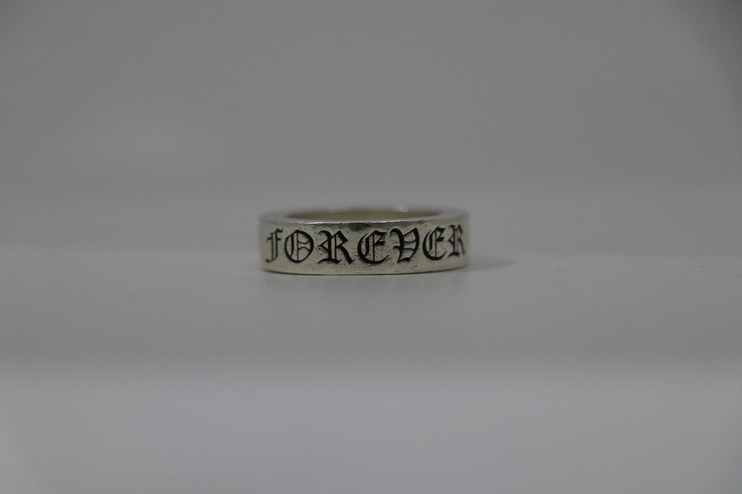 Chrome Hearts 6MM Spacer Ring “Forever” Size 7.5