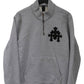 Chrome Hearts Paper Jam Quarter Zip Grey Size Small| AVNTGRDNY NYC