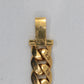Chrome Hearts 22K Gold Cuban Link Bracelet with Pavé Diamonds | AVNTGRDNY NYC