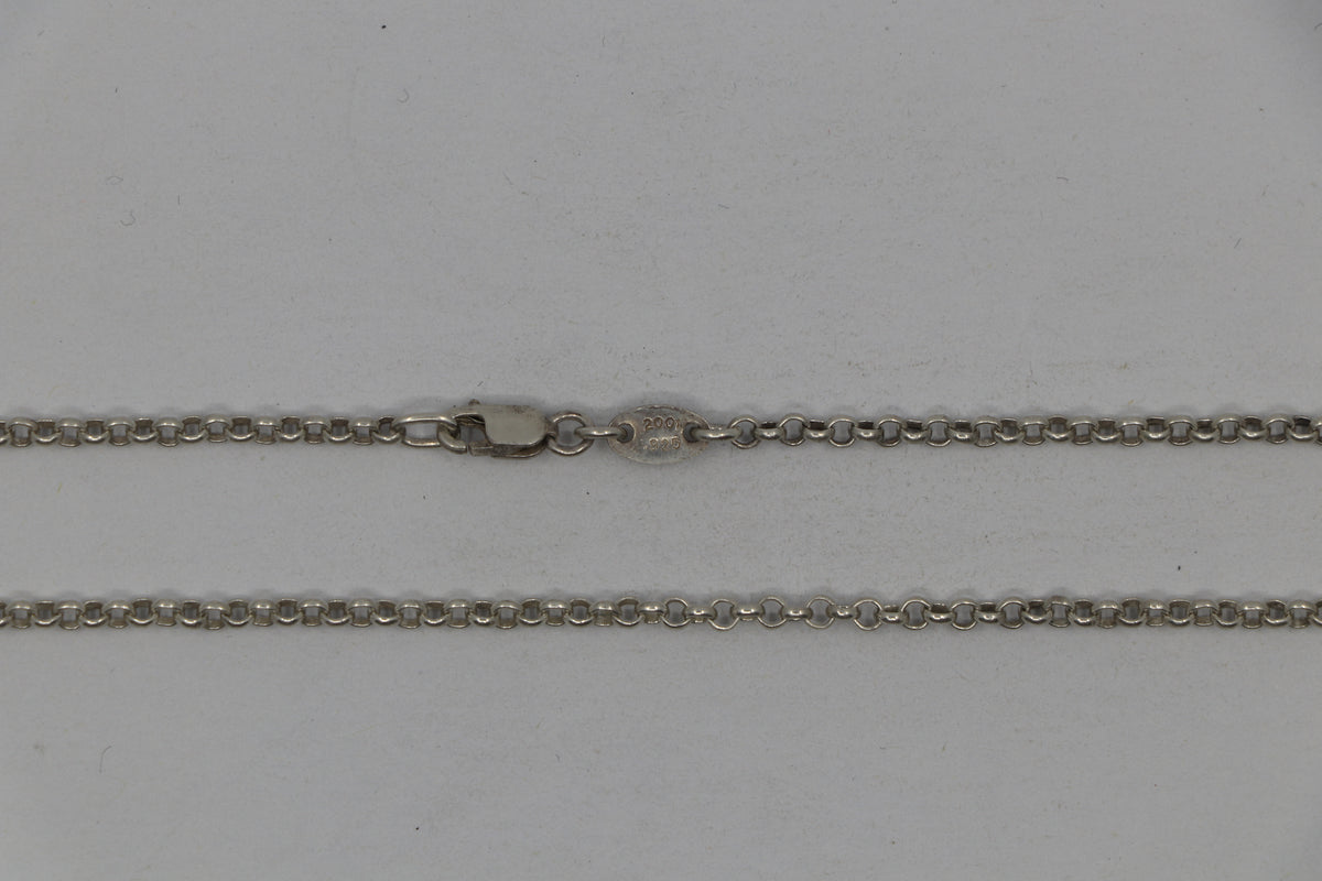 Chrome Hearts Roll Chain Silver 20 Inch | AVNTGRDNY NYC