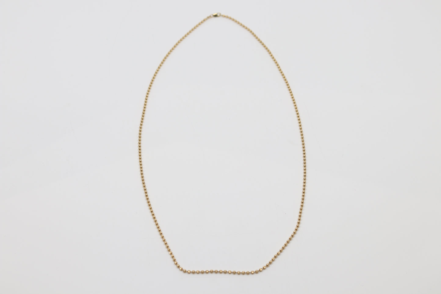 Ball Chain 10K Gold 28”